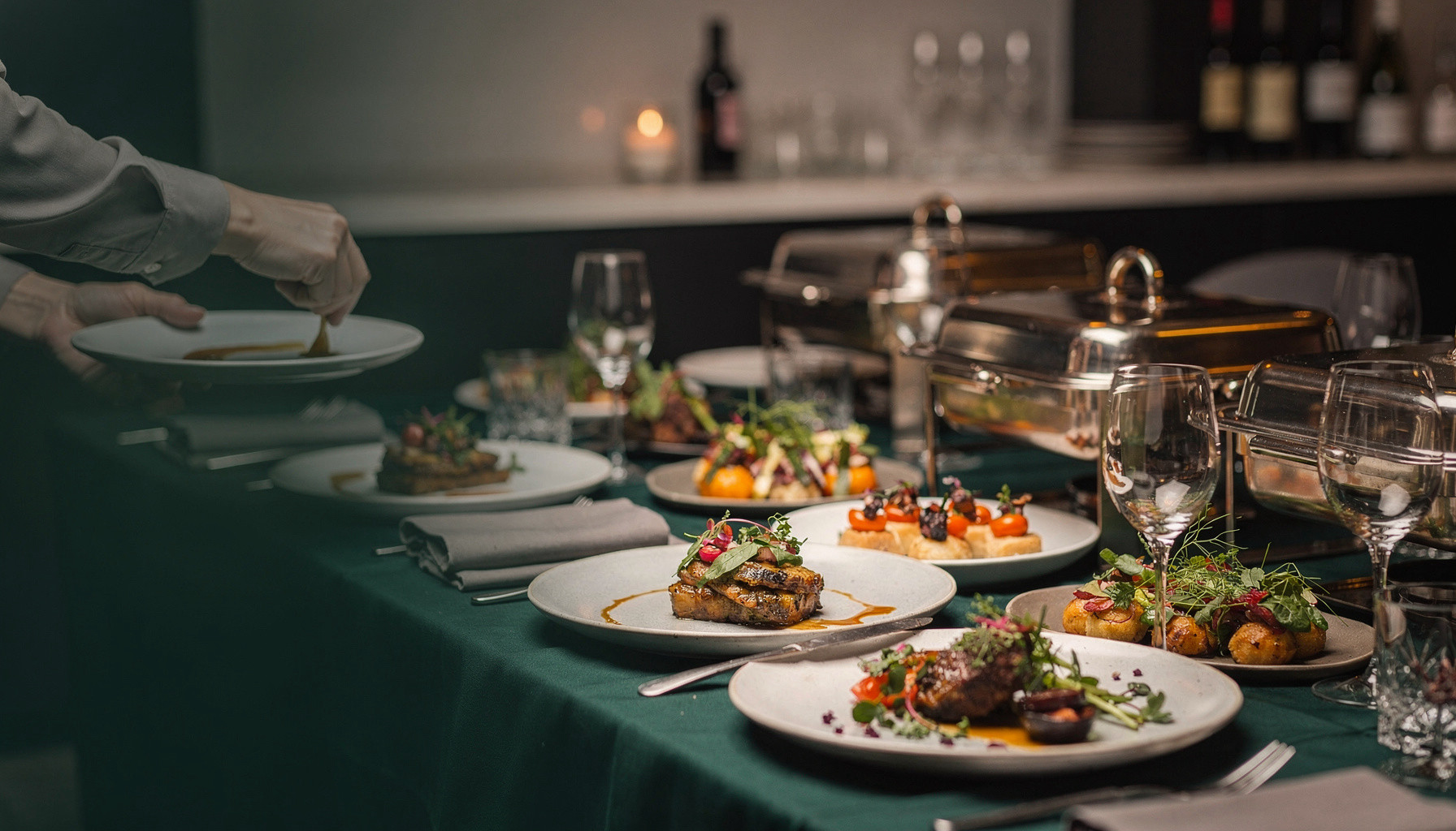 Kaushal Caterers website preview