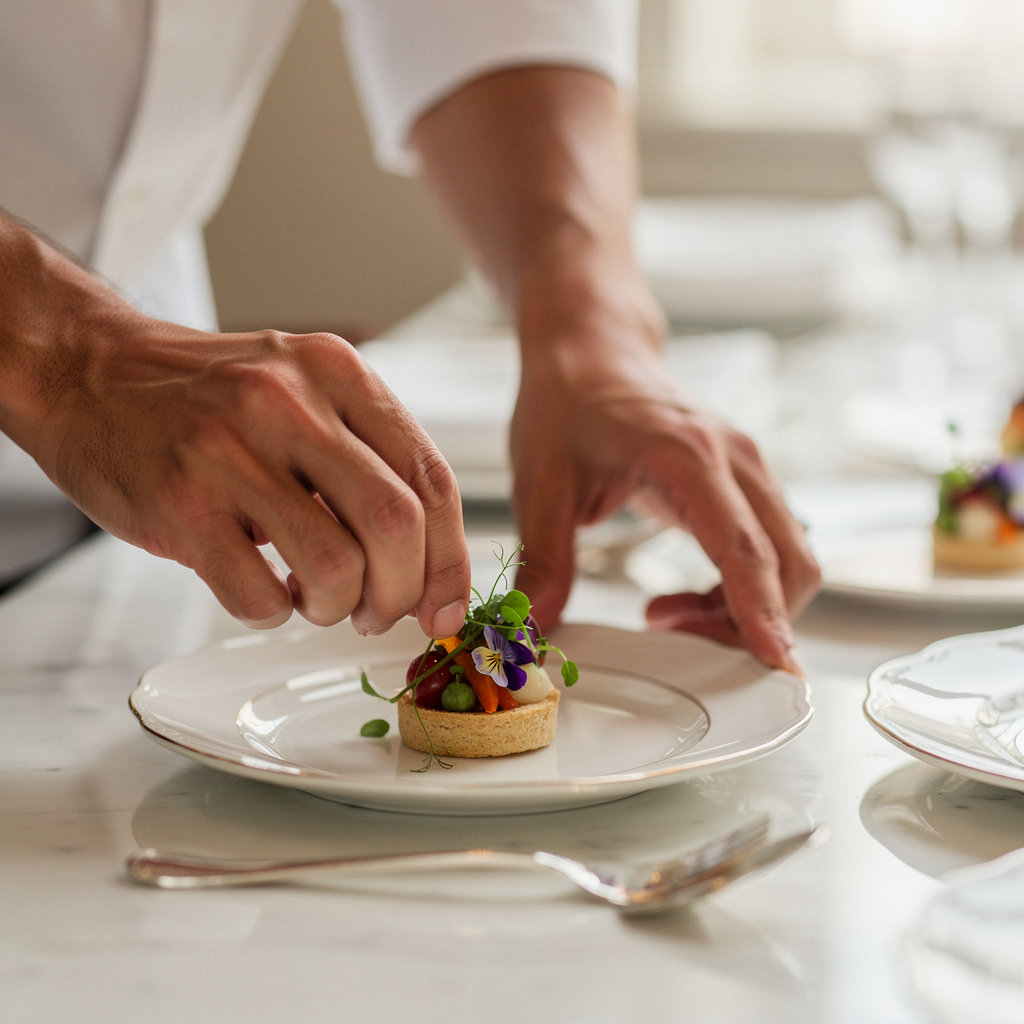 Kaushal Caterers elegant wedding catering with professional plated service and celebration